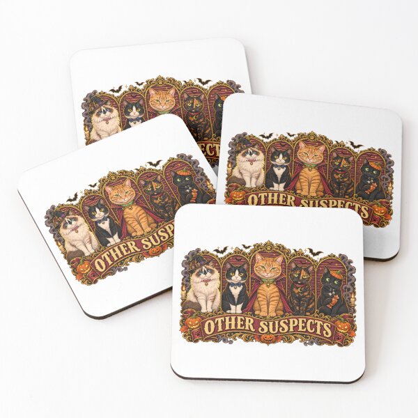 Item preview, Other Suspects – Cute Halloween Cats in Costumes designed and sold by chrstnslts.