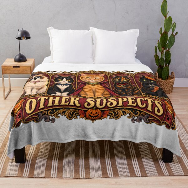 Item preview, Other Suspects – Cute Halloween Cats in Costumes designed and sold by chrstnslts.