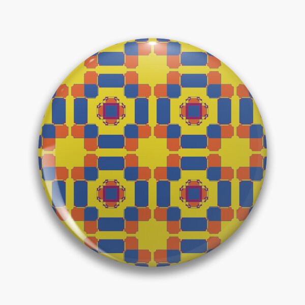 Item preview, Bold Retro Geometric Tile Pattern designed and sold by Kaistudio1111.
