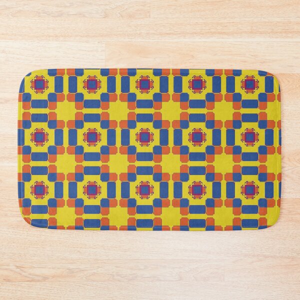 Item preview, Bold Retro Geometric Tile Pattern designed and sold by Kaistudio1111.