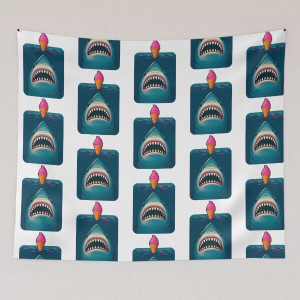 Item preview, Jaws Ice Cream Shark designed and sold by AccesoriosHN.