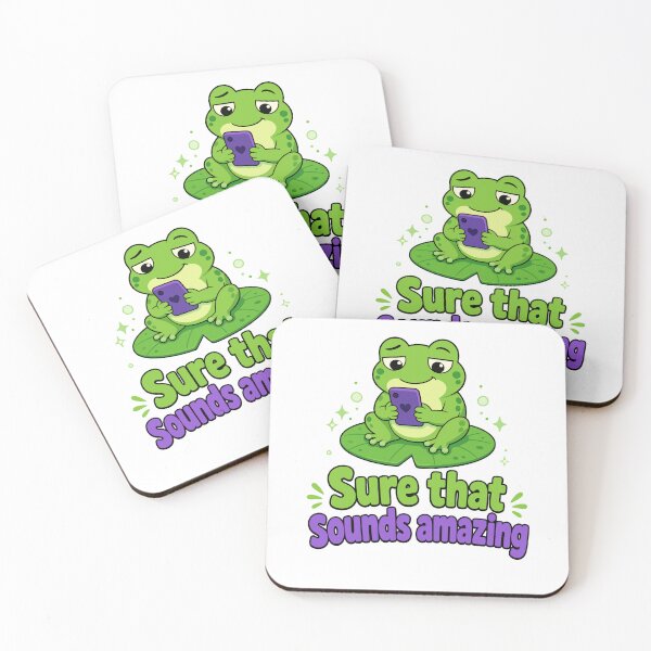 Item preview, Sure That Sounds Amazing Cute Frog designed and sold by ttackerhe.