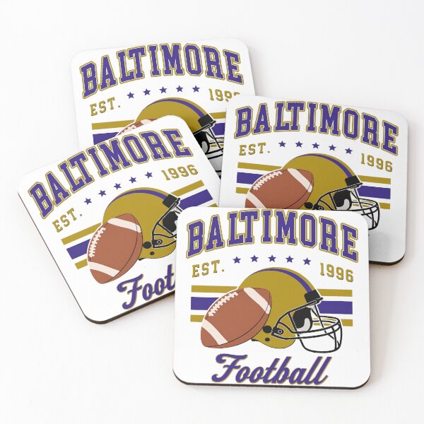 Item preview, Baltimore Football Retro Est 1996 Graphic  designed and sold by TannerBry40882.