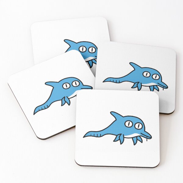 Item preview, Cute Ocean Dolphin Ghost – Funny Obake Sea Monster Gift for Dolphin and Ocean Lovers designed and sold by Wurstlady.
