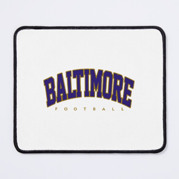 Item preview, Baltimore Football Retro Collegiate Arch  designed and sold by TashaLars62634.