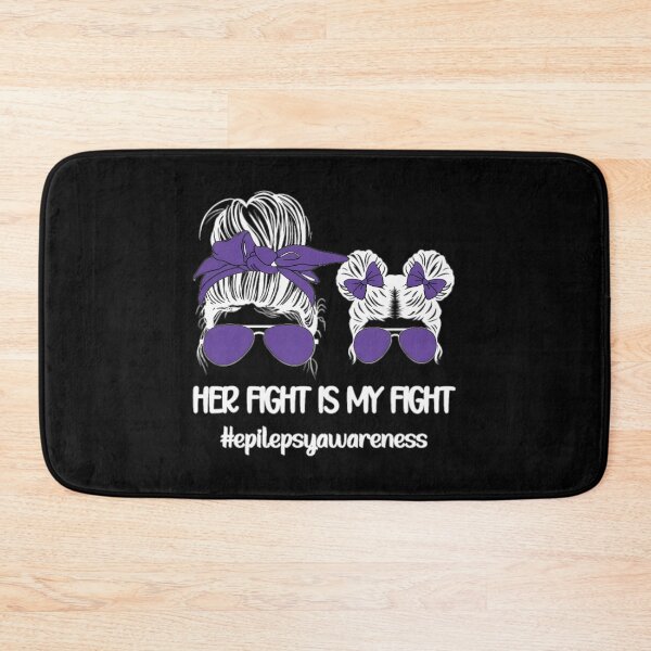 Item preview, Her Fight Is My Fight Epilepsy Warrior designed and sold by IttieBitties.