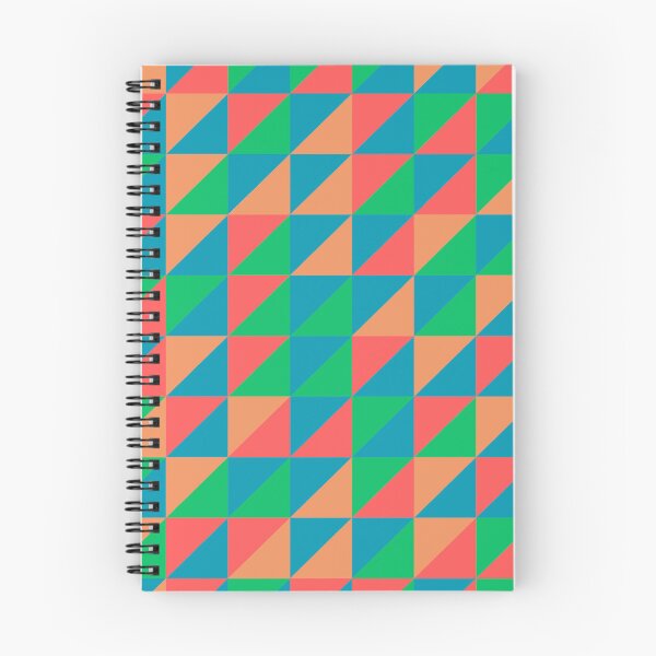 Item preview, Colorful Geometric Seamless Pattern – Modern Abstract Triangle Design designed and sold by DreamPixelPrint.