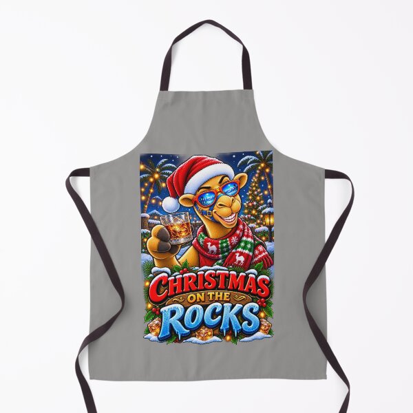 Item preview, Funny Christmas on the Rocks – Funny Camel T-Shirt – Humorous Camel Design – Quirky Camel Lover Gift – Quirky Camel Lover Gift - Cool Winter Christmas Animal Graphic Camel T-Shirt designed and sold by Camel & Quirk.