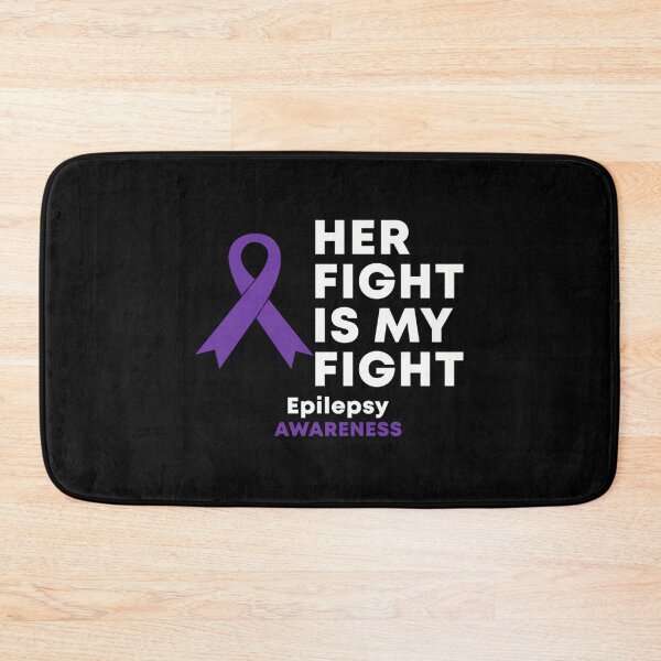 Item preview, Her Fight Is My Fight Epilepsy Awareness designed and sold by IttieBitties.