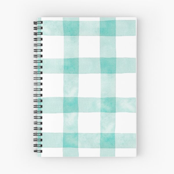 Item preview, Turquoise Gingham Watercolor Pattern – Soft Plaid Texture designed and sold by DreamPixelPrint.