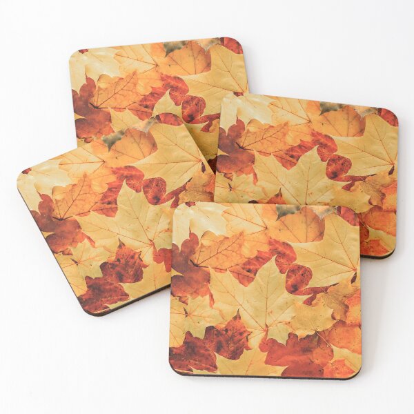 Item preview, Autumn Leaves Pattern – Fall Foliage Photography Design designed and sold by DreamPixelPrint.