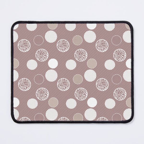 Item preview, In polka dots abstract delicate beige designed and sold by fuzzyfox.