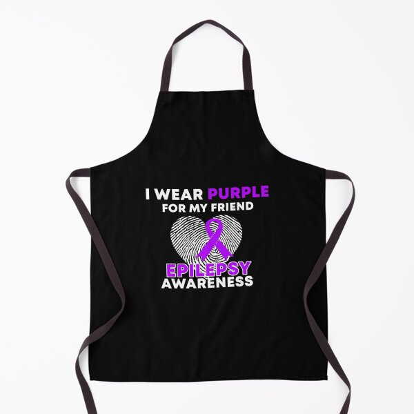 Item preview, I Wear Purple For My Friend Epilepsy Awareness designed and sold by IttieBitties.
