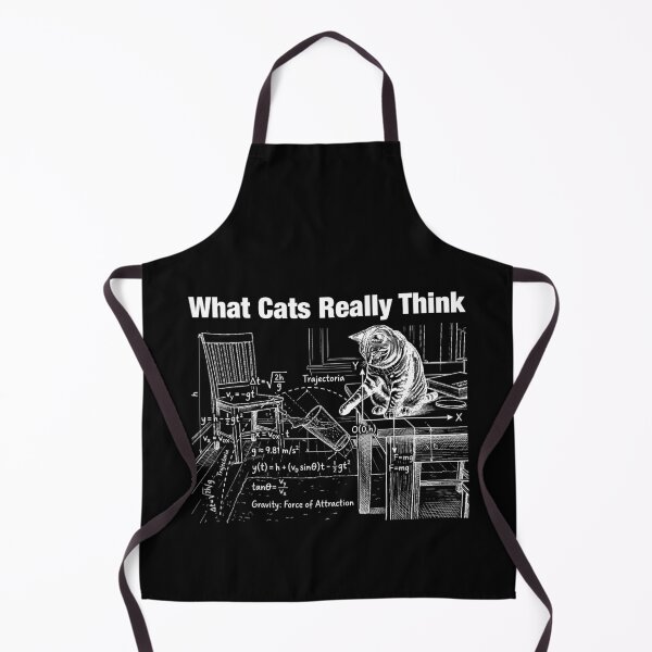 Item preview, What Cats Really Think Funny Cat Physics Scientist Humor designed and sold by LounisArt.