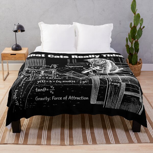 Item preview, What Cats Really Think Funny Cat Physics Scientist Humor designed and sold by LounisArt.