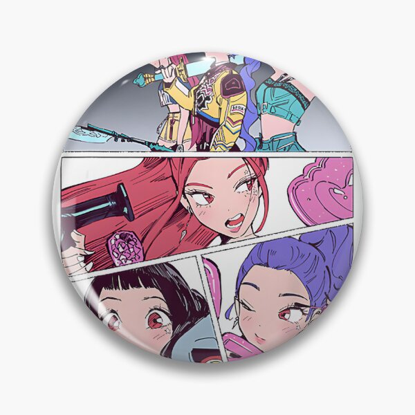 Item preview, Demon Hunter Huntrix Manga Art Print | Supernatural Action Graphic | Best Gift designed and sold by FunnyAftertaste.