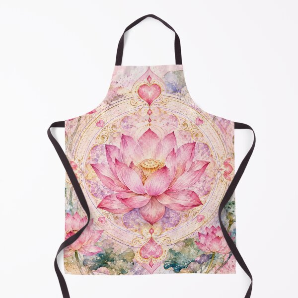 Item preview, Sacred Lotus Heart Mandala designed and sold by Kaistudio1111.