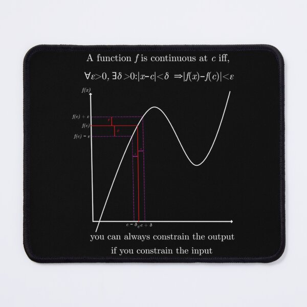 Item preview, Epsilon-Delta Means You Can Always Constrain The Output designed and sold by DaydreamNTeed.