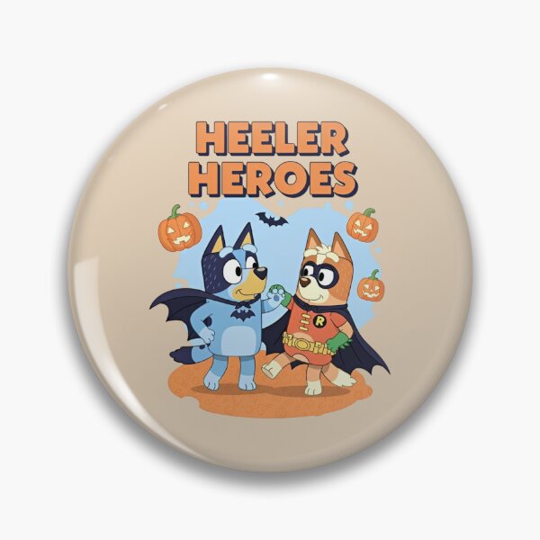 Item preview, Bluey and Bingo Heeler Heroes Halloween designed and sold by Bomebomst.