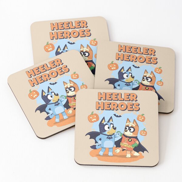 Item preview, Bluey and Bingo Heeler Heroes Halloween designed and sold by Bomebomst.
