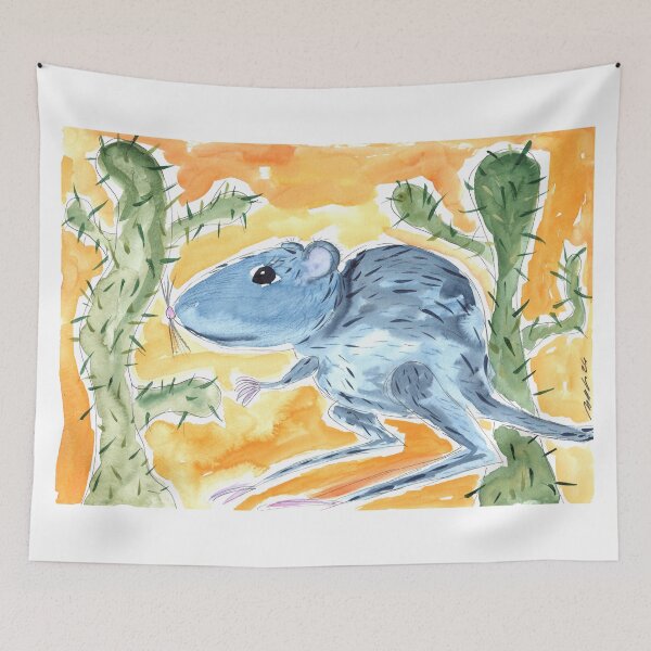 Item preview, Giant Blue Jerboa designed and sold by Anke‘s Bazaar.
