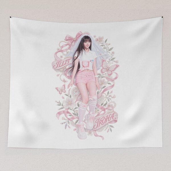 Item preview, Iroha ILLIT Veil Stage Graphic | Coquette Ribbon Concept designed and sold by Valereekmerch.