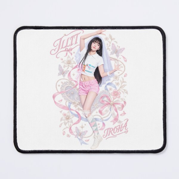 Item preview, Iroha ILLIT Girly Stage Visual | Pink Bow Lace Aesthetic designed and sold by Valereekmerch.