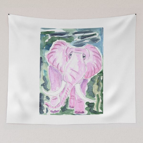 Item preview, Giant Pink Elephant designed and sold by Anke‘s Bazaar.