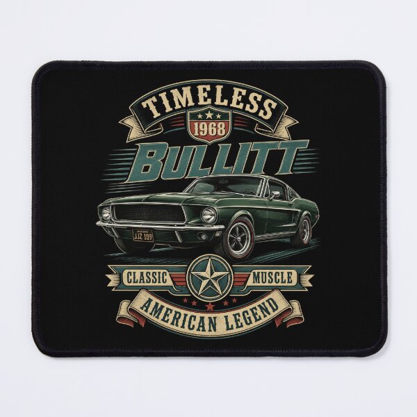 Item preview, classic muscle car American legend vintage race art designed and sold by ROUX-ART.