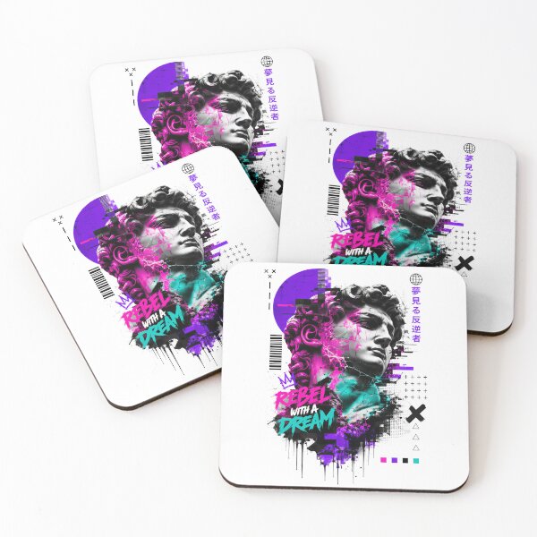 Item preview, Rebel with a Dream: Glitch Art & Classical Fusion designed and sold by KLERIKSTORE.