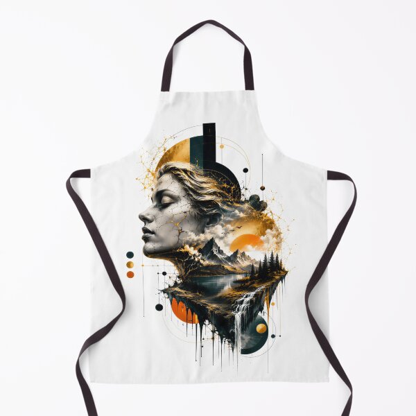 Item preview, Nature's Grand Design Meets Human Consciousness Abstract  Cosmic Imagery designed and sold by KLERIKSTORE.