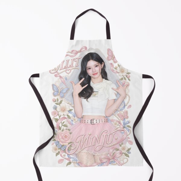 Aperçu de l'œuvre Tenue de scène mignonne de Minju ILLIT | Motif ruban Coquette créée et vendue par Valereekmerch.