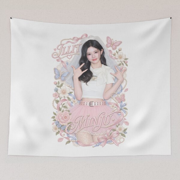 Item preview, Minju ILLIT Cute Stage Outfit | Coquette Ribbon Graphic designed and sold by Valereekmerch.