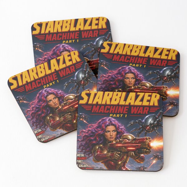 Item preview, stella starblazer: Machine War Part 1 designed and sold by Moviebuff91.