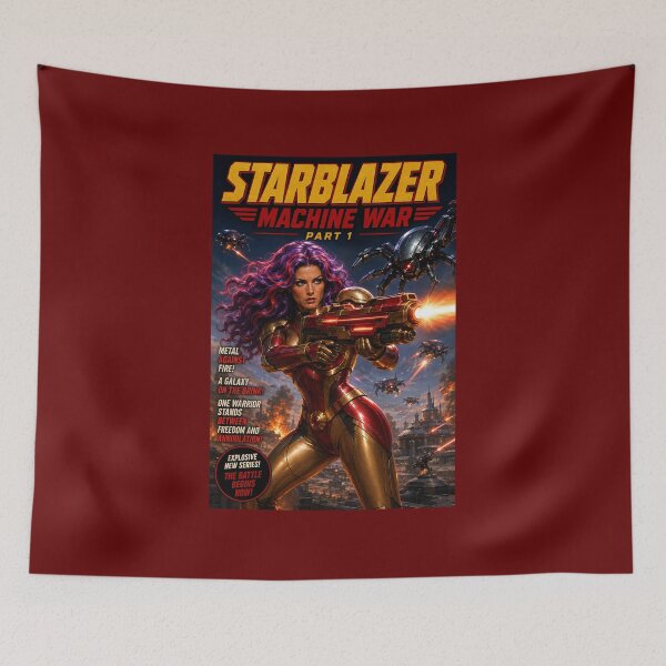 Item preview, stella starblazer: Machine War Part 1 designed and sold by Moviebuff91.