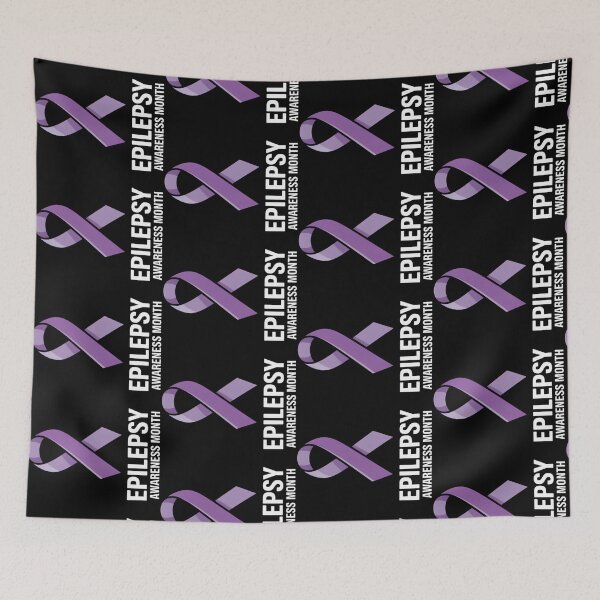 Item preview, Purple Ribbon Epilepsy Awareness Month designed and sold by IttieBitties.
