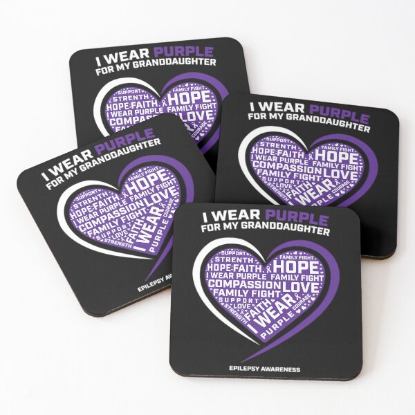 Item preview, Copy Wear Purple Granddaughter Epilepsy Awareness designed and sold by IttieBitties.