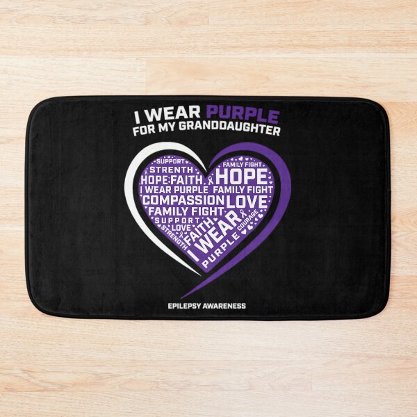 Item preview, Copy Wear Purple Granddaughter Epilepsy Awareness designed and sold by IttieBitties.