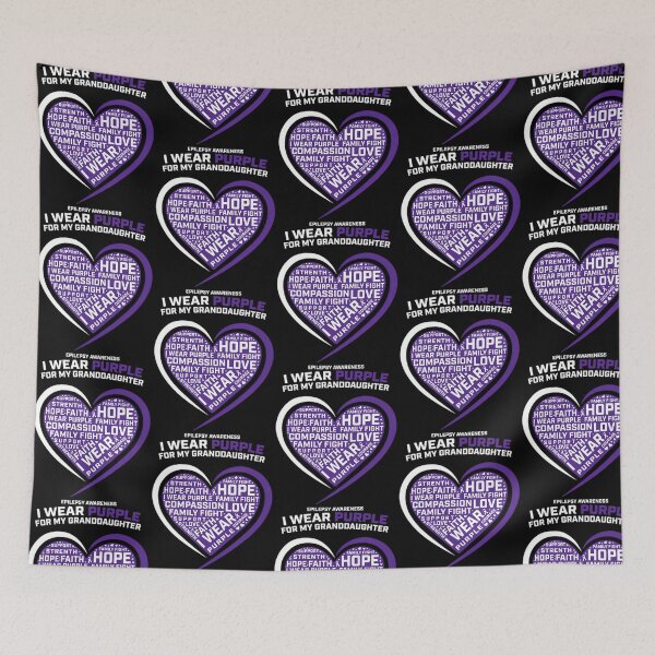 Item preview, Copy Wear Purple Granddaughter Epilepsy Awareness designed and sold by IttieBitties.