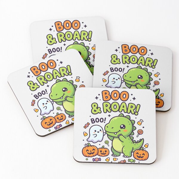 Item preview, Boo & Roar Cute Dinosaur Ghost Halloween designed and sold by naragon4289.