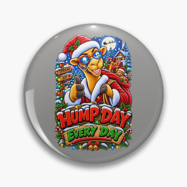 Item preview, Hump Day Christmas Every Day – Funny Camel T-Shirt – Humorous Camel Design – Quirky Camel Lover Gift – Quirky Camel Lover Gift - Cool Winter Christmas Animal Graphic Camel T-Shirt designed and sold by Camel & Quirk.