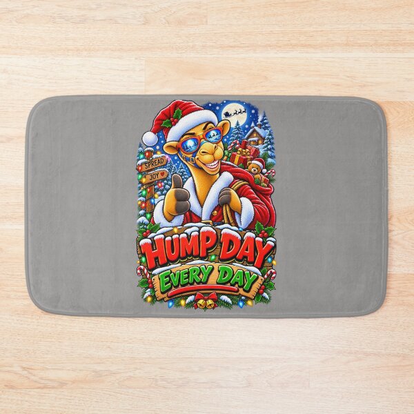 Item preview, Hump Day Christmas Every Day – Funny Camel T-Shirt – Humorous Camel Design – Quirky Camel Lover Gift – Quirky Camel Lover Gift - Cool Winter Christmas Animal Graphic Camel T-Shirt designed and sold by Camel & Quirk.