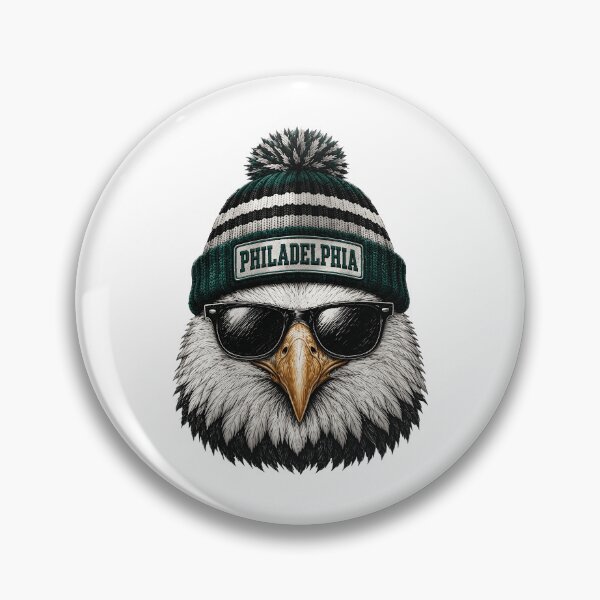 Item preview, Cool Eagle Beanie Sunglasses Philly Fan designed and sold by TimothyCa87133.
