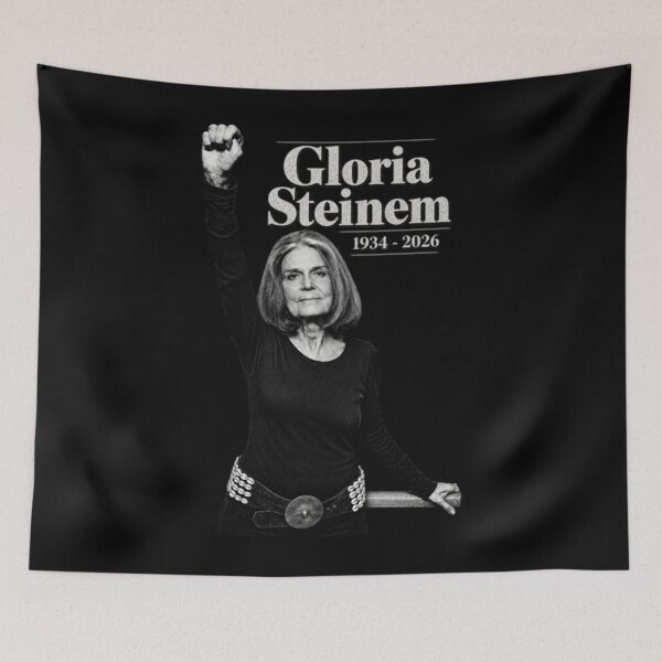 Item preview, Gloria Steinem - Vintage Retro designed and sold by SawyerLawrence.