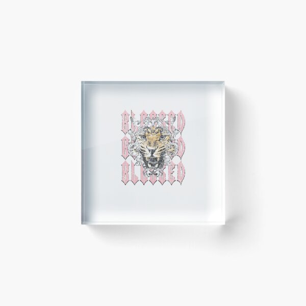Item preview, Blessed Pink Heavy Metal Leopard Graphic designed and sold by The secret storage room.