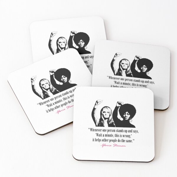 Item preview, Gloria Steinem and Dorothy Pitman Hughes RESIST Quotes Vintage designed and sold by SawyerLawrence.