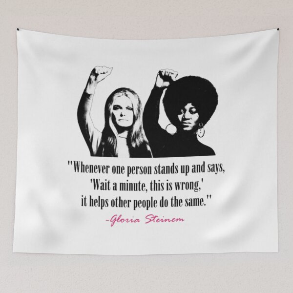 Item preview, Gloria Steinem and Dorothy Pitman Hughes RESIST Quotes Vintage designed and sold by SawyerLawrence.