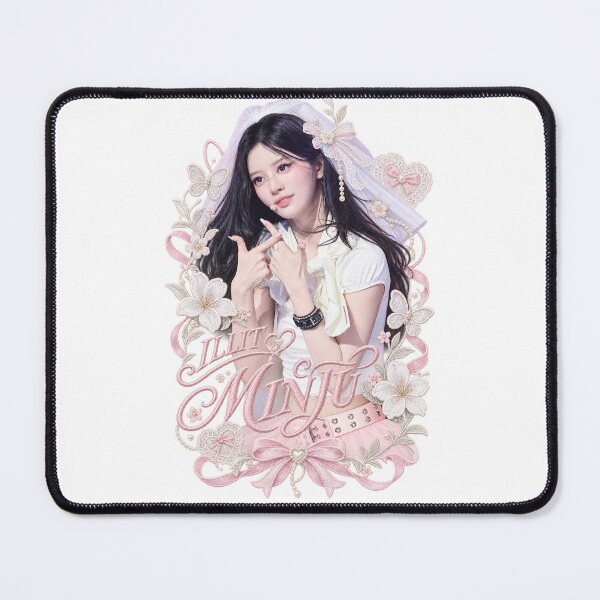Item preview, Minju ILLIT Ribbon Frame Design | Coquette Stage Emblem designed and sold by Valereekmerch.