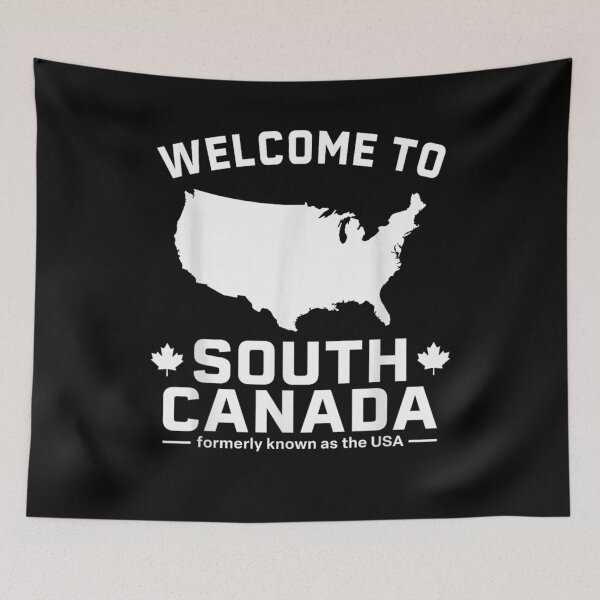 Item preview, Welcome To South Canada Formerly Known As The USA Funny Map designed and sold by Fatherday.