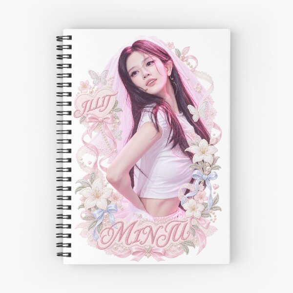 Item preview, Beautiful Minju ILLIT Coquette Stage Art | Pink Ribbon Concept designed and sold by Valereekmerch.